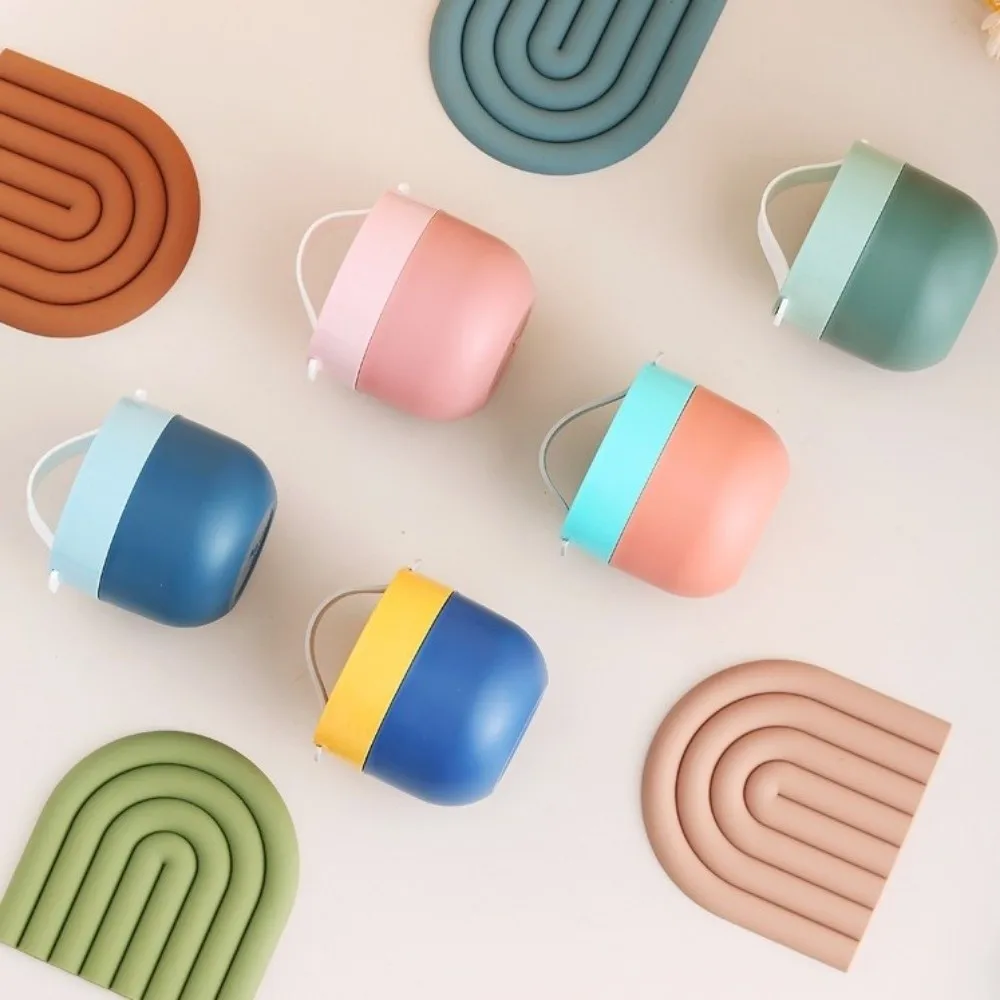 

600ml Food Thermal Jar Dopamine Vacuum Insulated Thermos Containers with Spoon Sealed Leakproof Soup Container Milk Storage