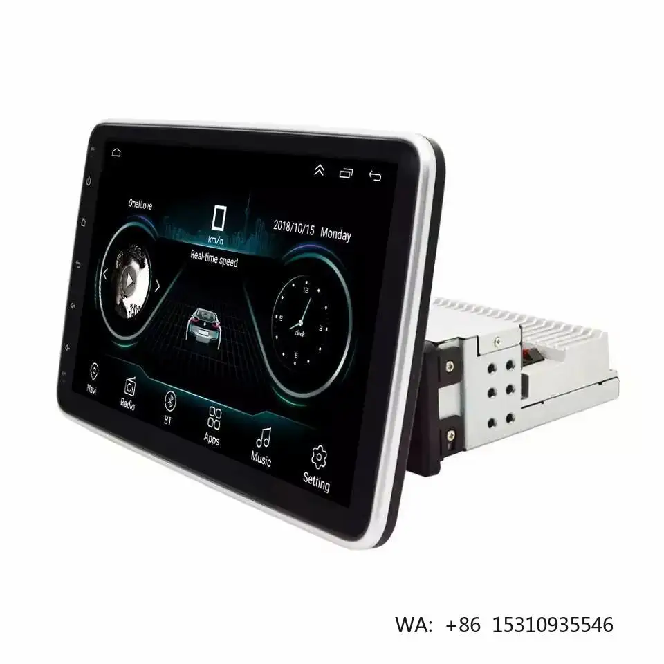 TS7 Chip Touch Screen 10 Inch GPS Navigation Android Car Radio Split Screen DSP Reversing Aid Dashboard Mount Video MP5 Player