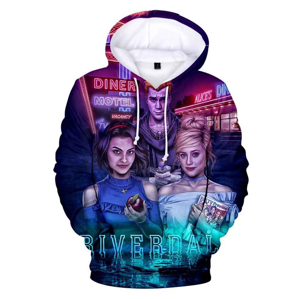 Harajuku Hip Hop Comfortable Riverdale 3D print Hoodies Sweatshirts Men/Women Sweatshirt Adult/Child Casual Pullovers