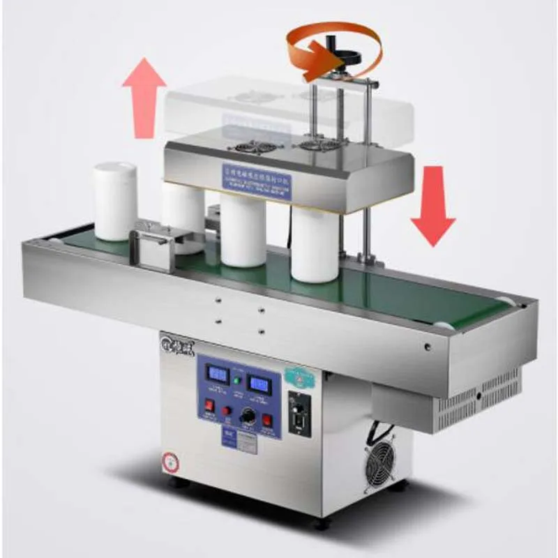 

Automatic Plastic Glass Bottle Jar Electromagnetic Induction Aluminum Foil Gasket Sealing Machine