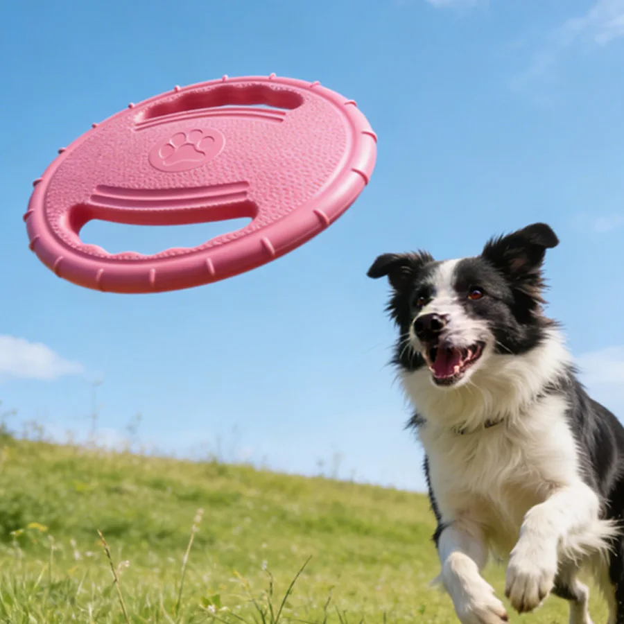 Discos voladores interactivos para perros: resistentes, todo tamaño - imagen 2