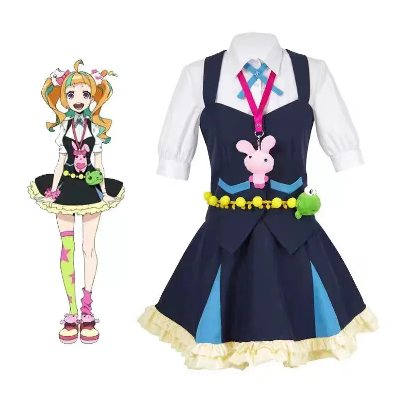 

qq34Hemixush аниме Kiznaiver косплей Niyama Nico костюм вечерние униформа полный комплект Kawaii женский костюм