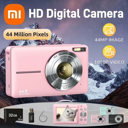 Cámara Digital Xiaomi De 44Mp, 50Mp, 16X, Cámara Para