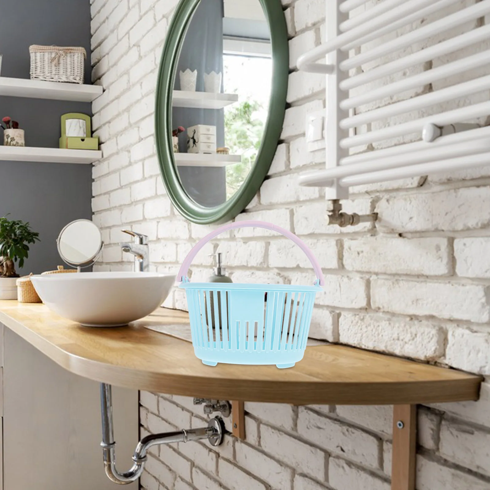 

Fruit Picking Basket Cherry Small PP Mini Storage Baskets Shopping Handle Harvest Reusable Practical Vegetable Picnic Toy