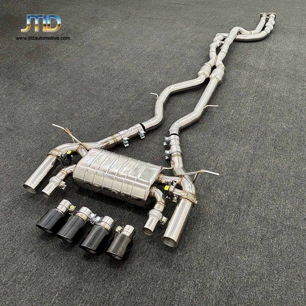 

Optional Titanium / Stainless Steel Valved Exhaust System for BMW M3 F80 M4 F82 Catback Free Flow Muffler