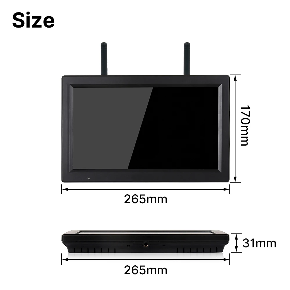 Hawkeye Captain H Monitor 1000LUX 232CH 5.8G DVR with Automatic Search for FPV RC Model Drone