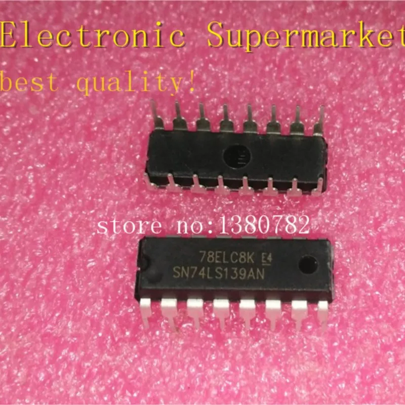 

Free Shipping 20pcs-100pcs/lots SN74LS139AN SN74LS139 DIP-16 In stock!