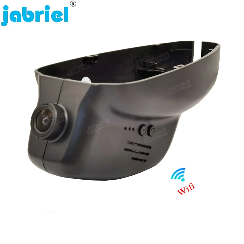 

Jabriel Car Dvr Dash Cam Camera For Jaguar XF X250 for Jaguar XJ for Jaguar XFR 2007-2015 Wifi 1080P Dashcam 24H Video Recorder