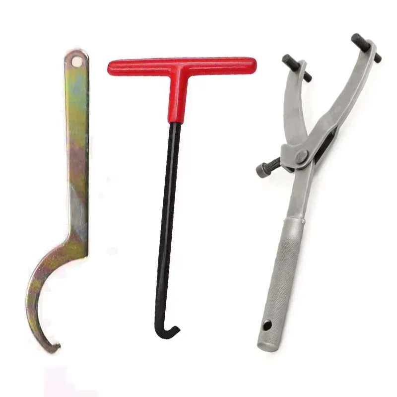 

Universal Motorcycle Repair Tools Y-Type Inertia Flywheel Wrench T Shaped Spring Hooks C Hook Spanner Shock Absorber Tool