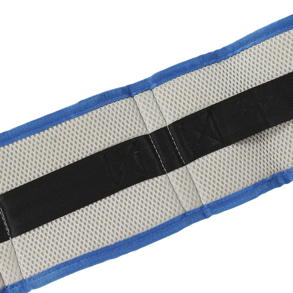 Blue Rehabilitation Transfer Belt EVA Multiple Sizes Patient Walking Aid Belt Mobility Assist Strap