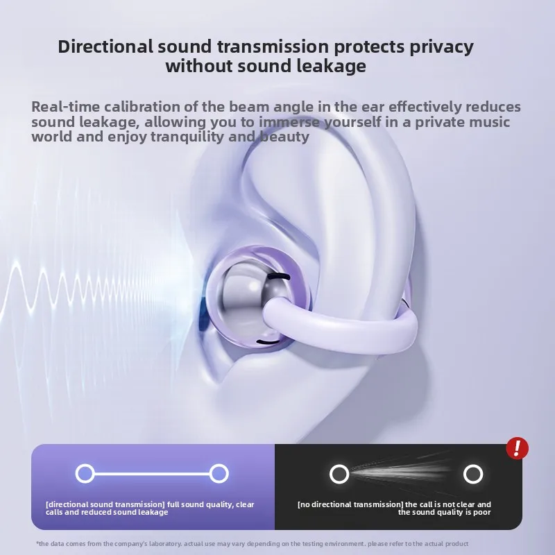 سماعات بلوتوث غير داخل الأذن M79 سماعات أذن توصيل هوائي 30 ساعة وقت اللعب IPX5 مقاومة للماء سماعات أذن بخطاف لتشغيل ركوب الدراجات #4