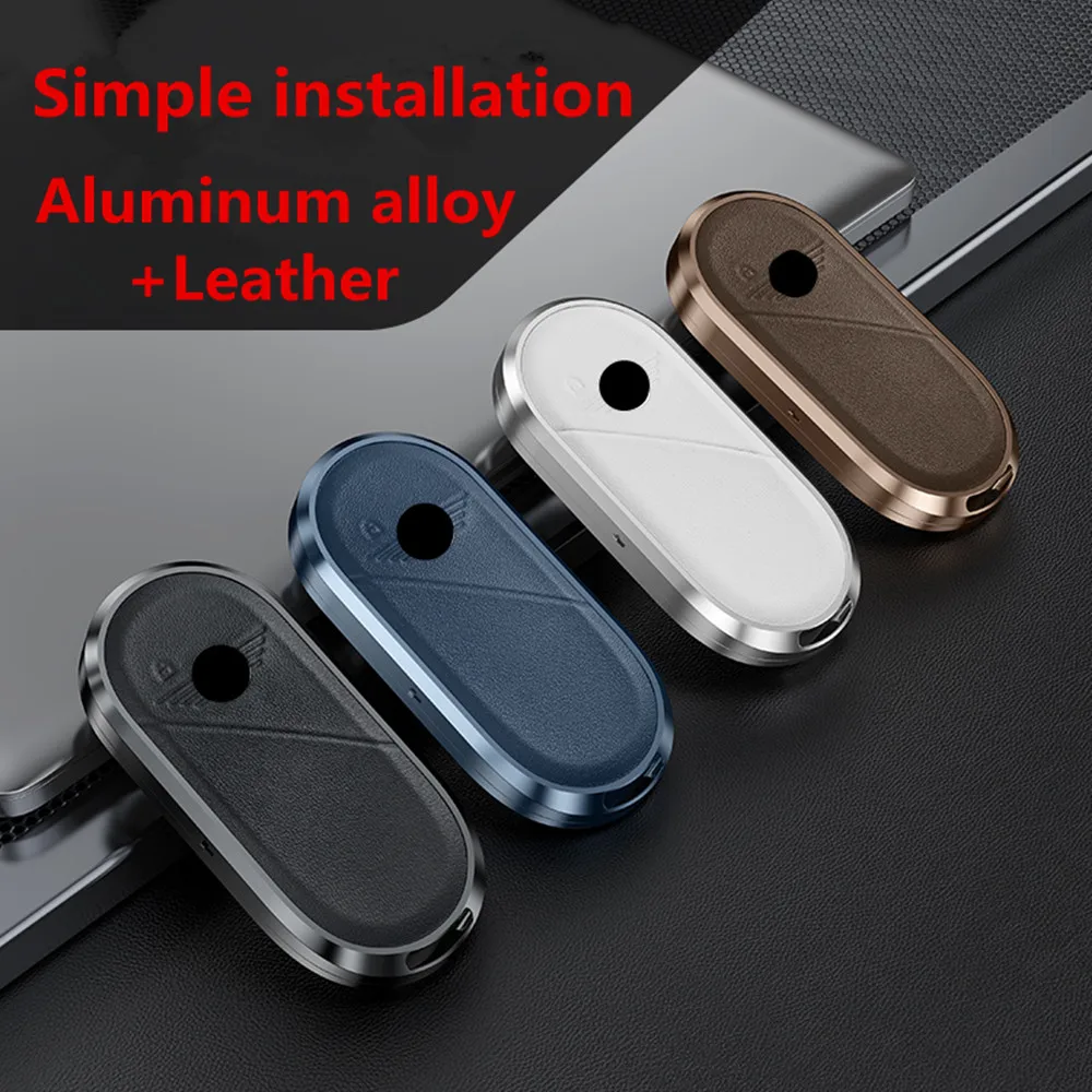 Aluminium alloy Leather Key Case for Car Cover Shell Fob For BMW MINI COOPERS New energy Electric vehicle countryman Accessories