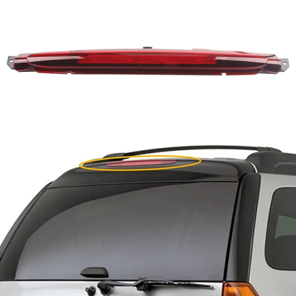 Feu stop arrière LED 3ème feu stop rouge pour Trailblazer Envoy 2002-2009 Pièces de rechange intérieures de voiture
