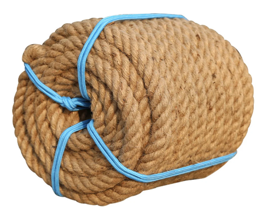 

12mm 5/10/30M Natural Jute Rope Twine Rolls Rope Hemp Twisted Cord Macrame String Pet Scratching Handmade DIY Craft Decoration