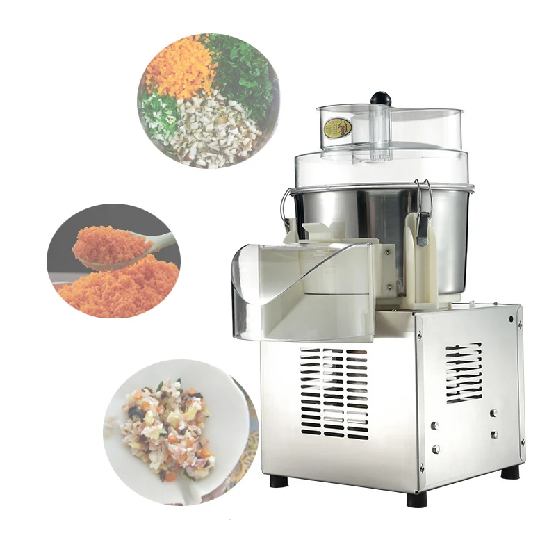 750W Cabbage Onion Chopper Machine Stainless Steel Electric Vegetable Grinder Vegetable Pellet Chopper Meat Grinder Machine