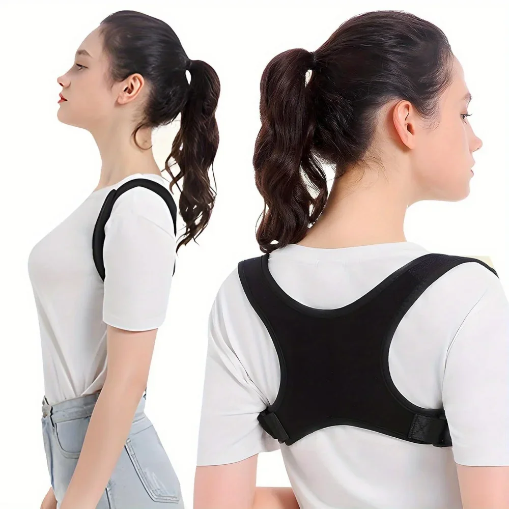 Unisex Corset Back Correction Posture Corrector Straight Shoulder Brace Lumbar Support Pain Relief for Child Adult Women Men