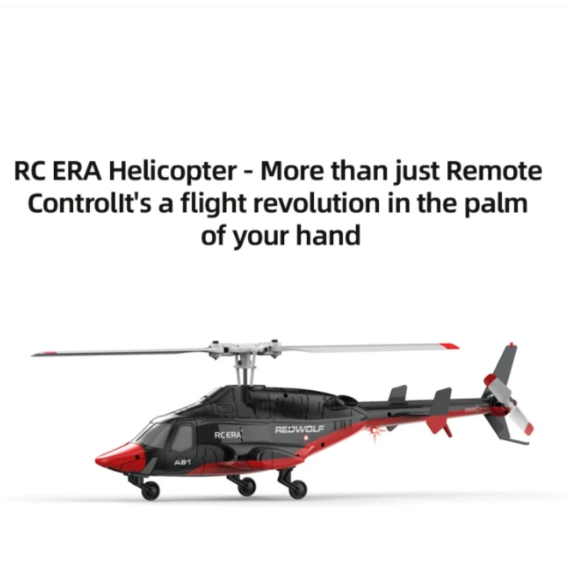 Xiaobeierding A61 Elicottero RC ad alta quota Modello di simulazione di aereo telecomandato a 4 canali Giocattolo resistente agli urti