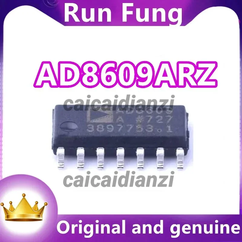 

AD8609ARZ-REEL7 AD8609ARZ CMOS-усилитель, 4-канальный, Rail-to-Rail, 14-SOIC, 5 шт./лот, новый, оригинальный