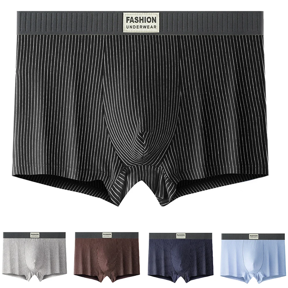 

Sleep Time Boxer Shorts Cotton Underwear Breathable Soft Underwear Trunks Boxer 95 Cotton Fabric Comfortable Fit