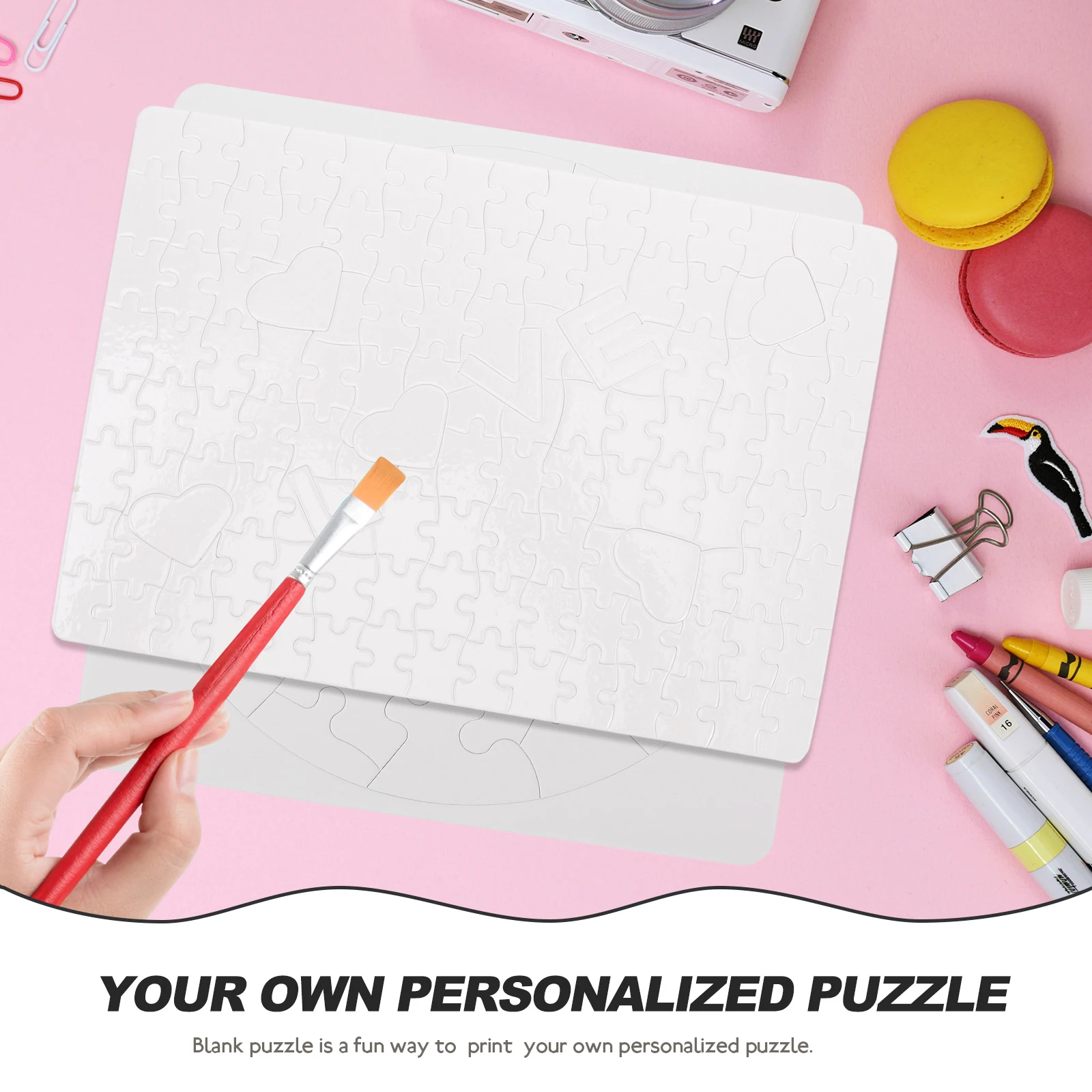 

LOVE Puzzle Blank for Diy Sublimation Transfer Puzzles Plane Heat Transfers Paper Craft