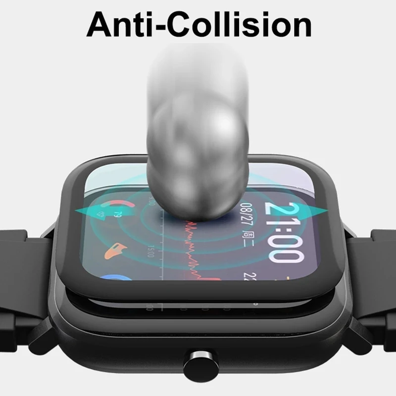 3D Curved Soft Glass Protective Film For Amazfit GTR 2 GTS 2 Mini 2E Full Coverage Screen Protector For Amazfit BiP S U Pro POP