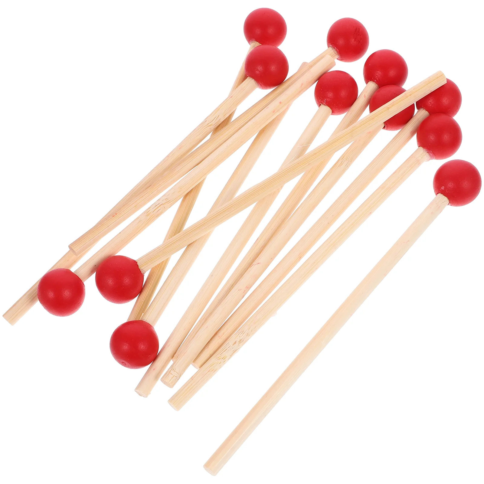 Musical Toy Drumsticks Percussion Mallets Sticks Multi Purpose Xylophone Chime Bell Stick Wood Handle Musical