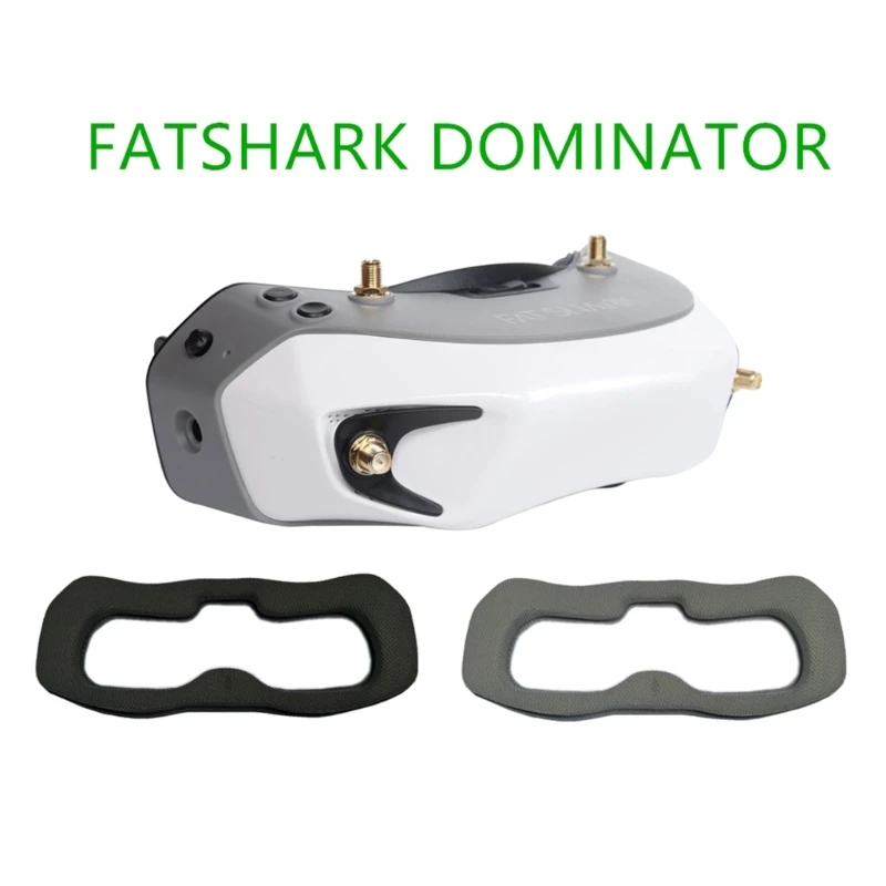 Per FPV FatShark HDO3 occhiali pannello Magic Sponge Eye Mask Pad sostituzione Faceplates Lycr guarnizione in tessuto parti Drone