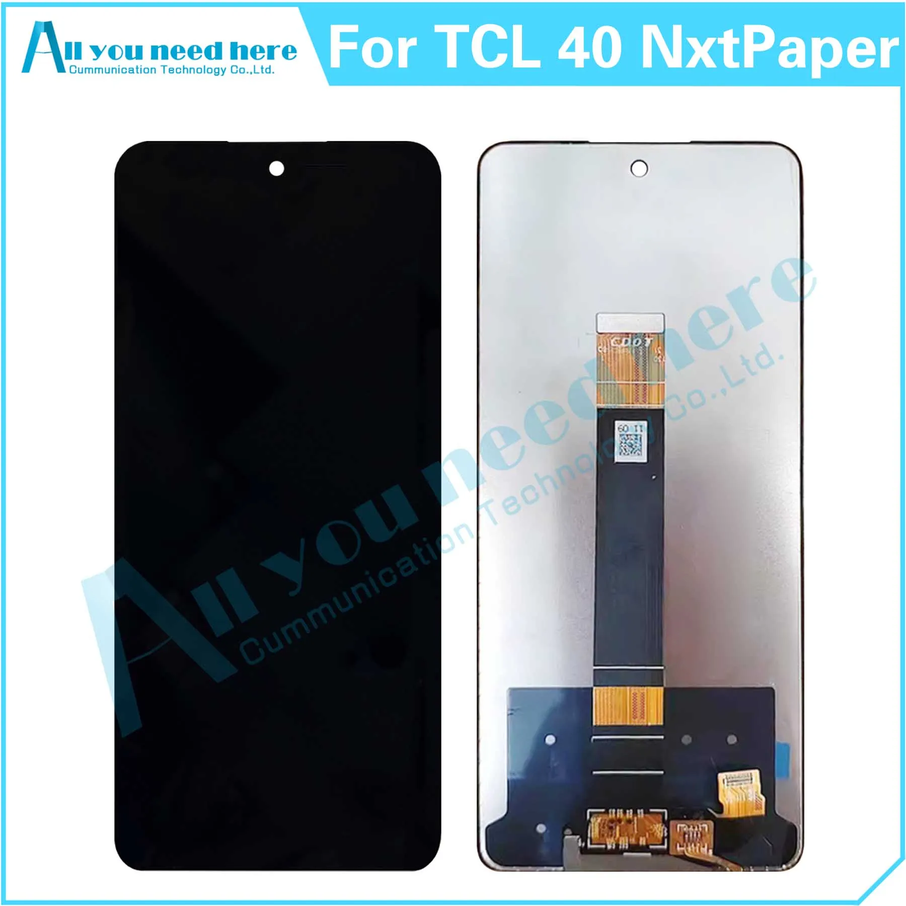 

100% Протестировано для TCL 40 NxtPaper LCD дисплей кодирующий преобразователь сенсорного экрана в сборе запасные части для замены