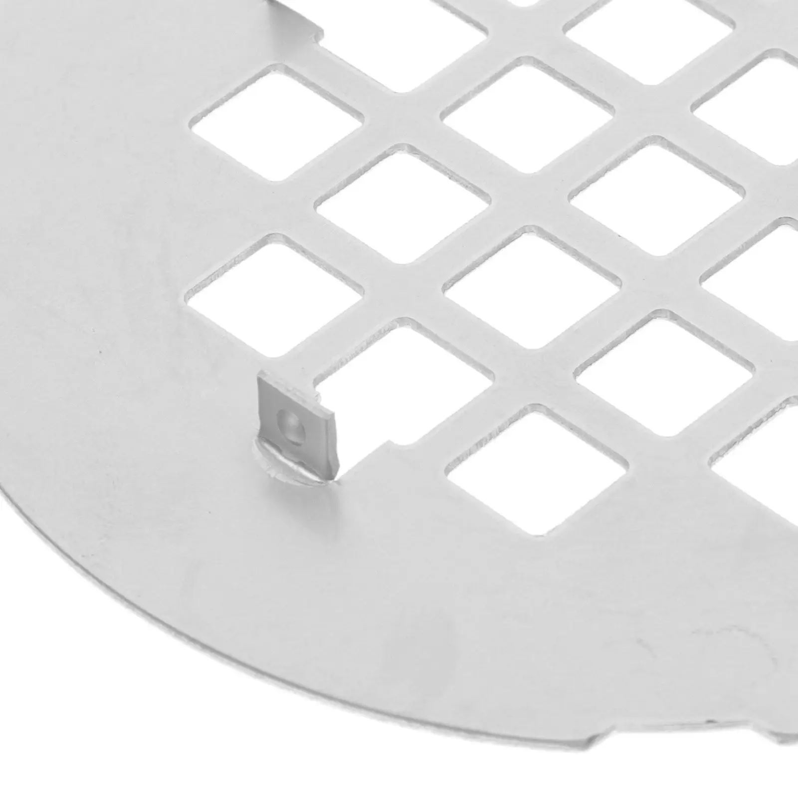 Stainless Steel Shower Drain Cap Round Floor Drain Cover Precision Grid Filter Blocks Debris Quick Installation Floor Strainer