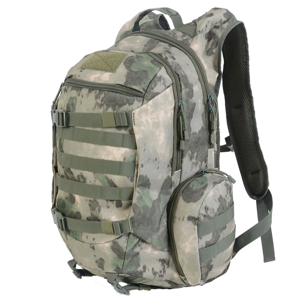 

Outdoor new camping hiking backpack 45L large capacity shoulder men tactical camouflage flat shark backpack