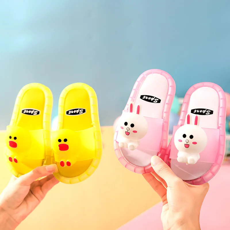 2026 Girl Slippers Children LED Kids Slippers Baby Bathroom Sandals Kids Shoes for Girl Boys Light Up Shoes Toddler