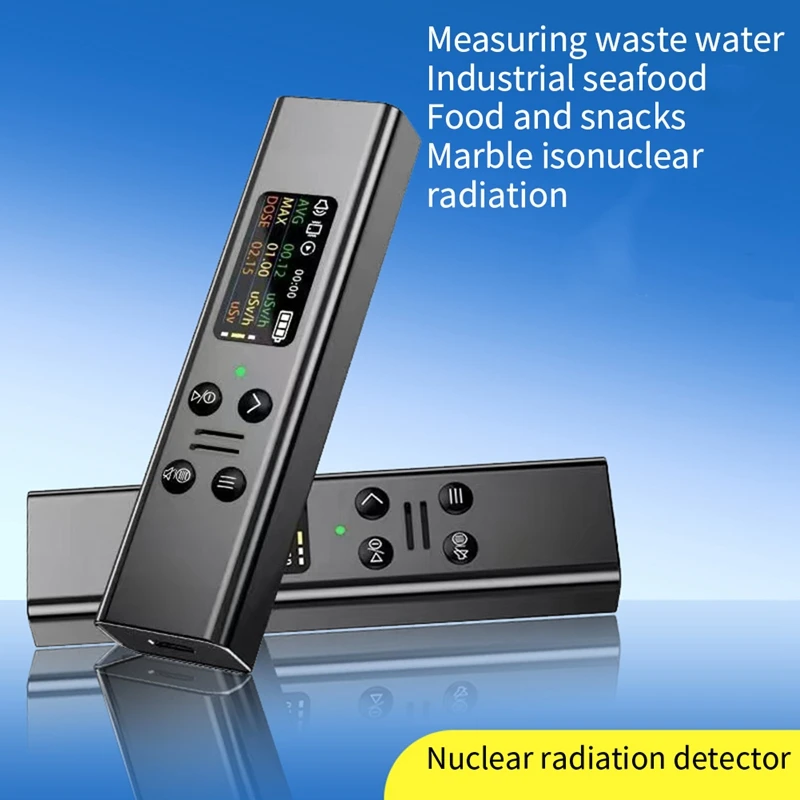 Geiger Counter Nuclear Radiation Detector Radioactivity Tester Nuclear Wastewater Detector X-Ray Γ-Ray Β-Ray Detector Durable