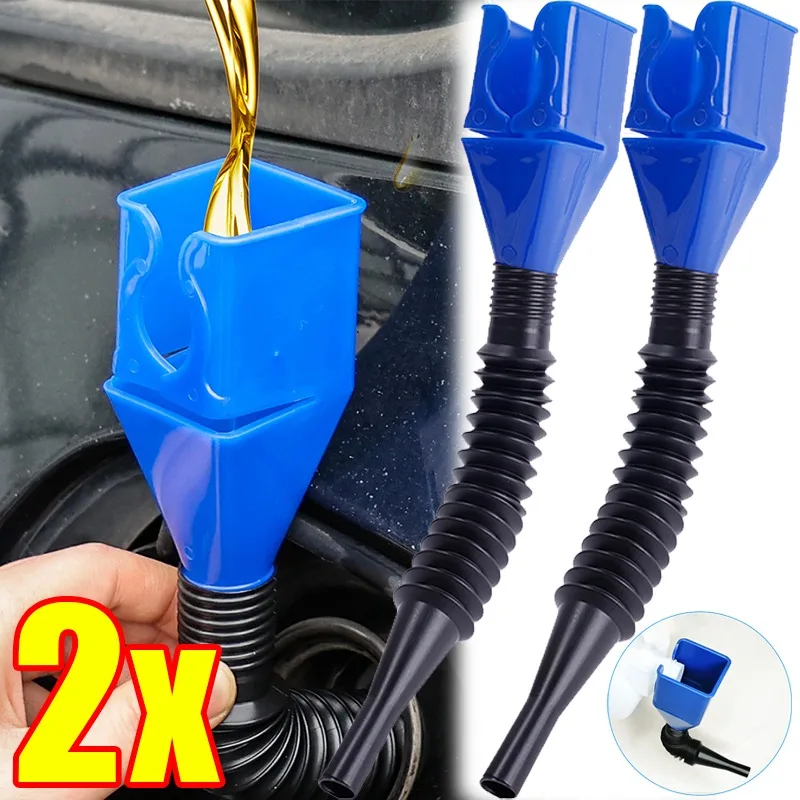 

Складная телескопическая воронка для заправки, гибкий шланг, комплект для перекачки масла и топлива, портативный универсальный автомобильный мотоцикл, инструмент для двигателя, носик