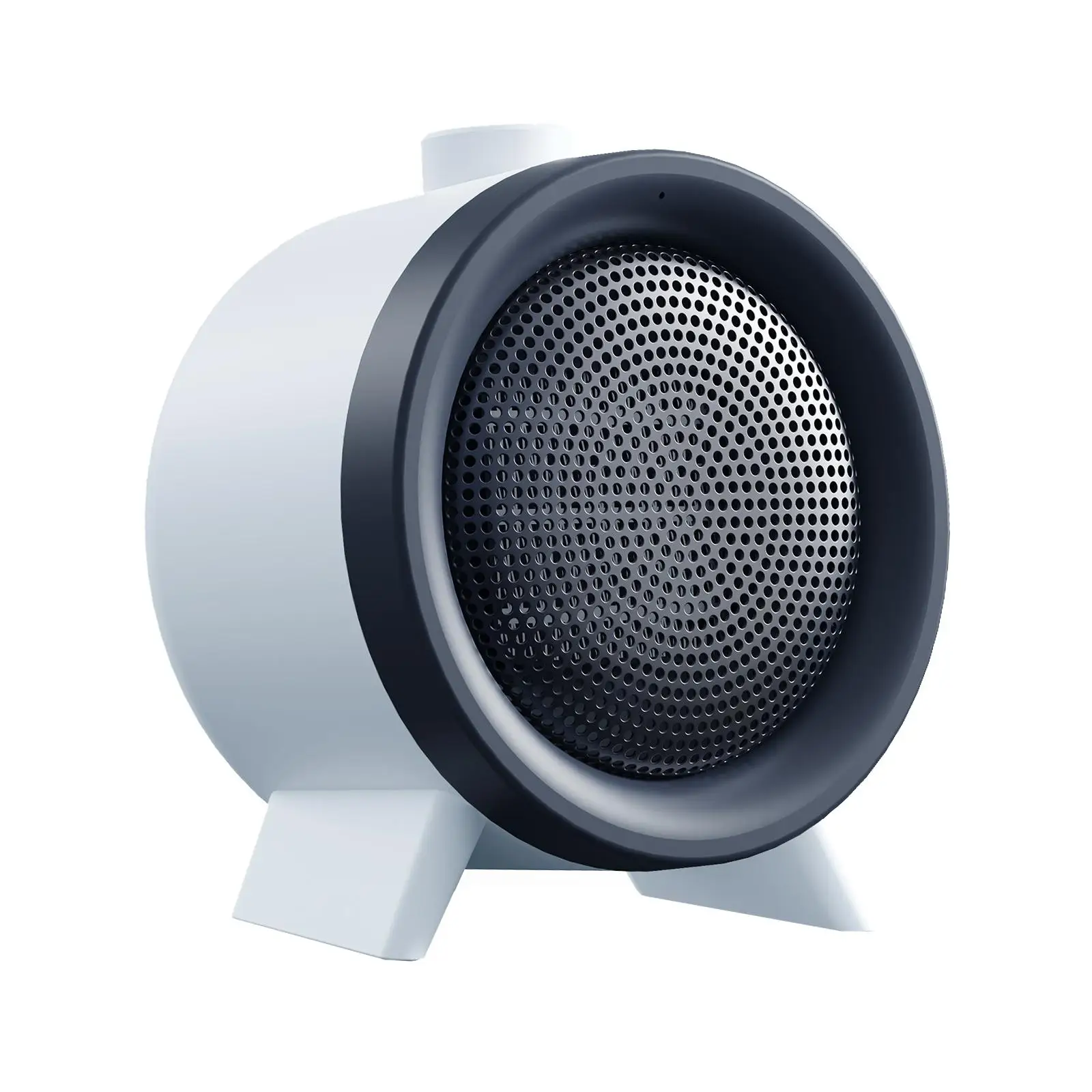 Desktop Electric Space Heater Multifunctional 3 Speeds Adjustment Durable Fast Heating for Office Indoor Household Study Bedroom