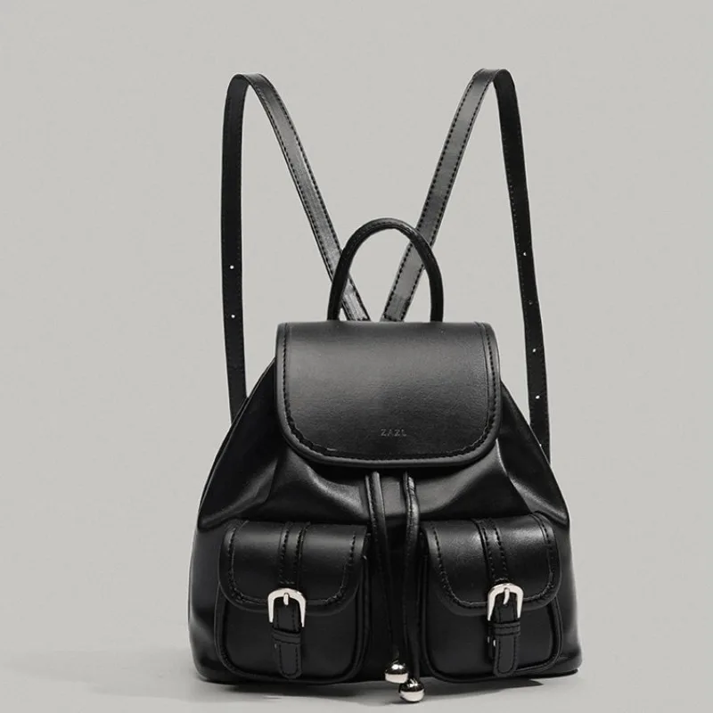 

2025 Новый модный универсальный пригородный рюкзак для женщин, высококачественный минималистичный дизайн с удобным портативным ремешком