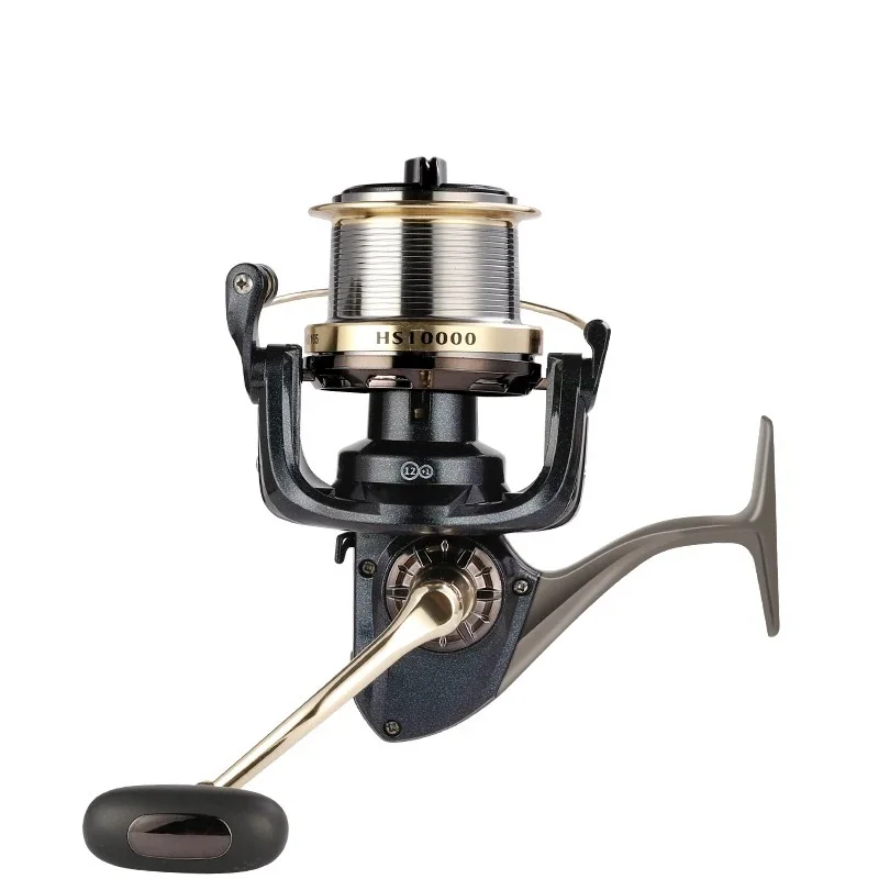 Full Metal Fishing Spinning Reel 12000, Saltwater Surfcasting Badge Reels 8000, Carping Fishing Reel 10000 Gear