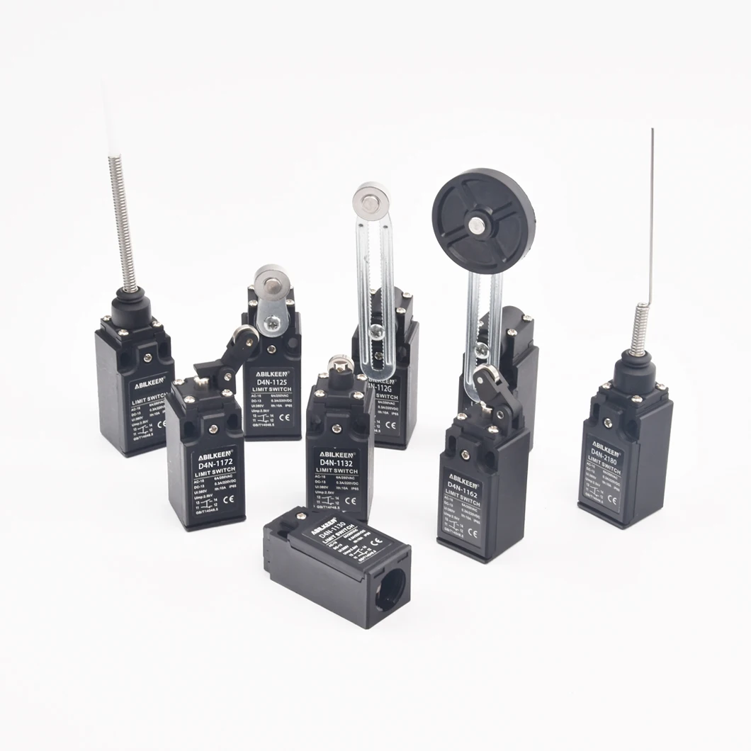 ABILKEEN D4N Series Safety Limit Switch 1NO1NC 250VAC 6A Elevator Limit Switch M20 Socket Water and Oil Waterproof Limit Switch
