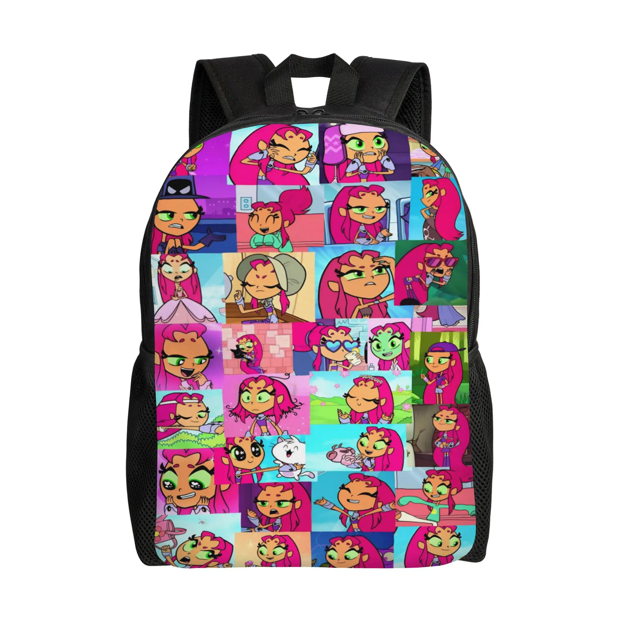 

Teens Titans Go Beast Boy Backpack Kawaii Backpacks Unisex Daily Lightweight High School Bags Design Rucksack
