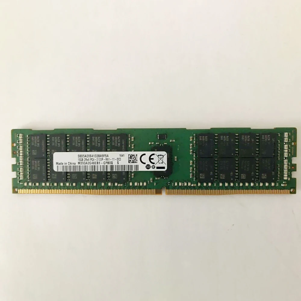 1PCS For Samsung RAM DDR4 2133 16GB 16G 2Rx4 PC4-2133P  Server Memory Fast Ship High Quality M393A2G40EB1-CPB 