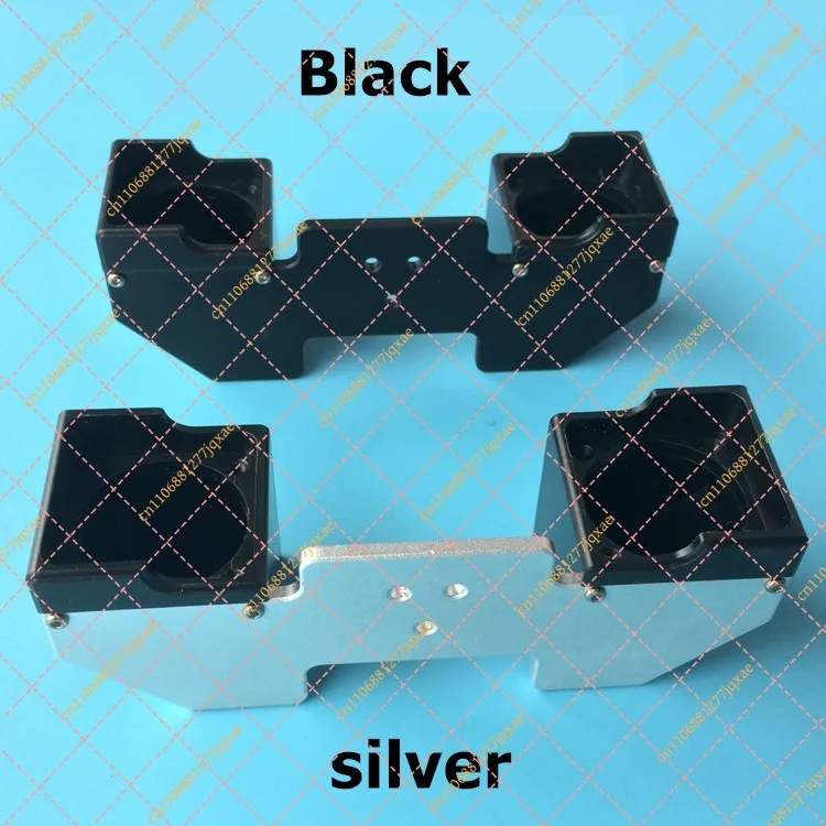 Ultimaker 2 Chimera Hotend Fan Flow Guide, Dual 2-in-2-out Extruder Duct Cover