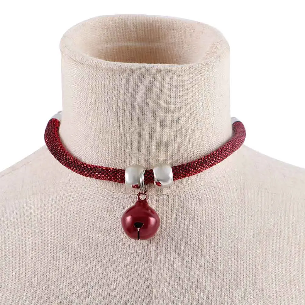 Lovely With Bell Extension Chain Easy Wear Adjustable Cat Necklace Grooming Accessories Pet Supplies Pet Collar