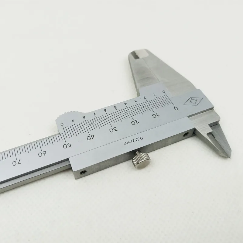 Vernier caliper no-parallax plane parallel Integral high precision 0-150mm 0.02 300  scale on same plane Eliminate visual errors