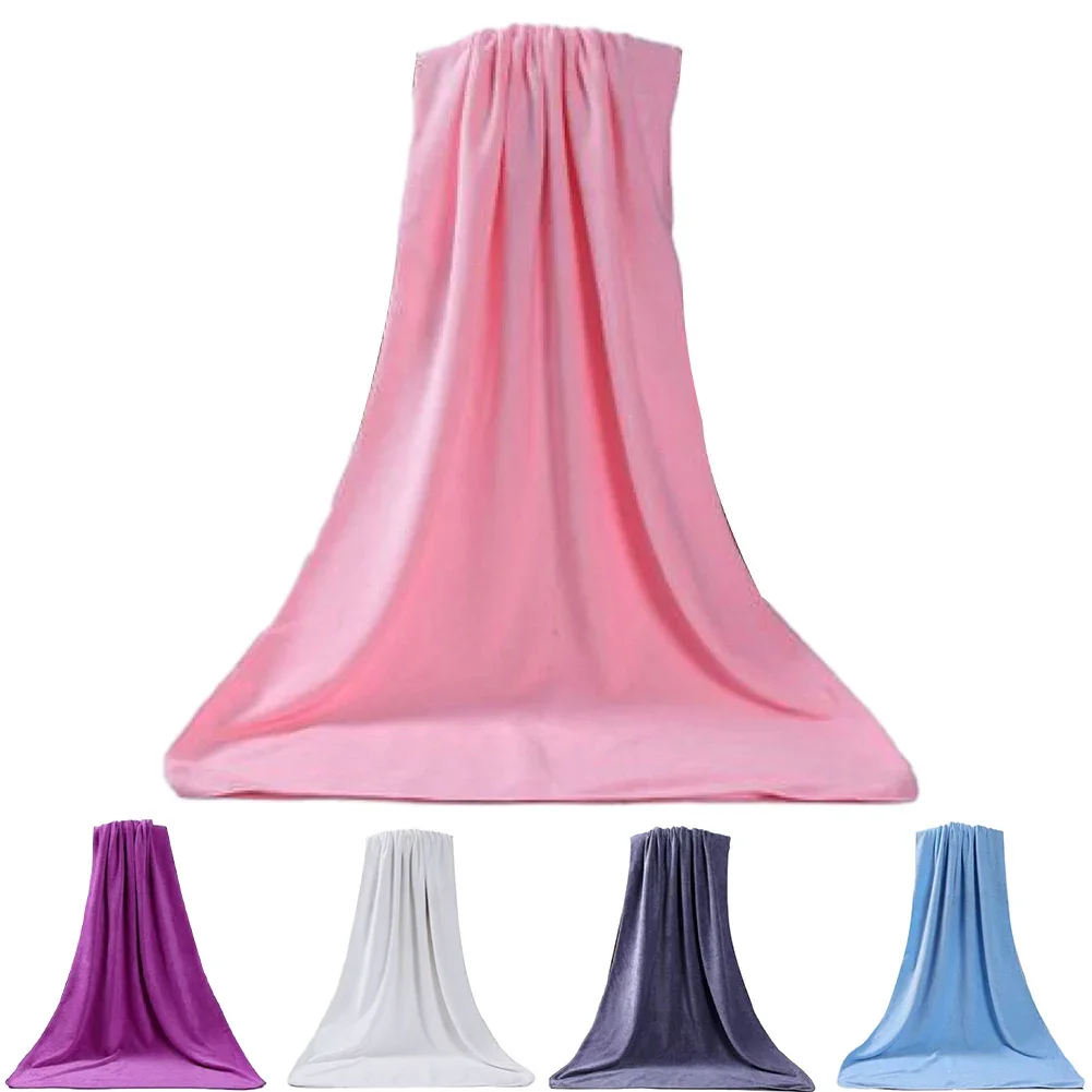 Quick Dry Towel Absorbent Bath Towel Travel Comfortable Generous Size Moisture Control Premium Microfiber Material