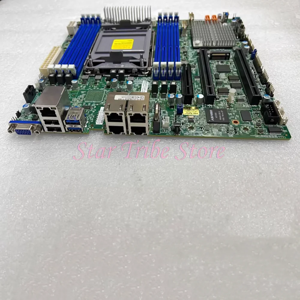 

M-ATX DDR4-3200MHz C621A LGA-4189 10XSATA 3 X12SPM-LN4F Server Motherboard
