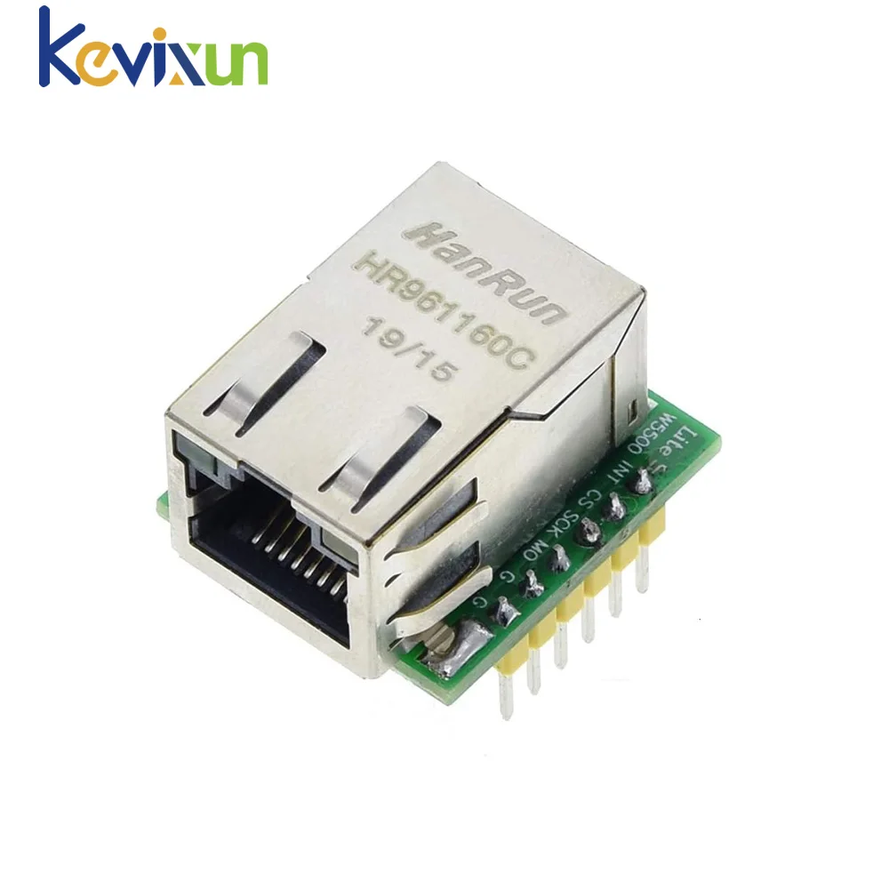 1/3/5PCS W5500 Module TCP/IP Ethernet Module Compatible with WIZ820io Network Interface RC5 IoT for Arduino