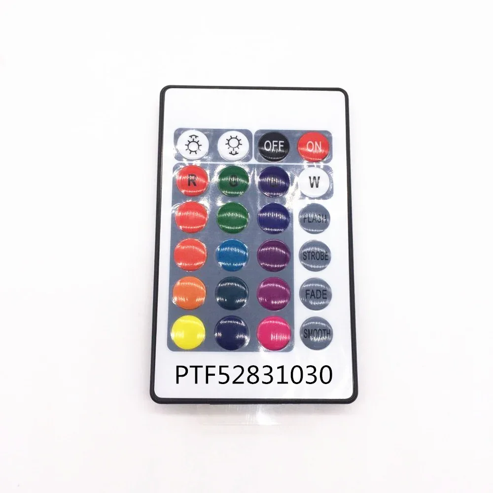 24 keys RGB IR Remote Controller for 3528 or 5050 RGB LED strips Small RGB Controller