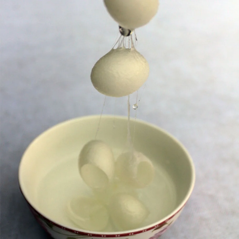 

90Pcs Natural Silkworm Facial Cleaning Balls for Skin Care Exfoliator Whitening Smooth Scrub