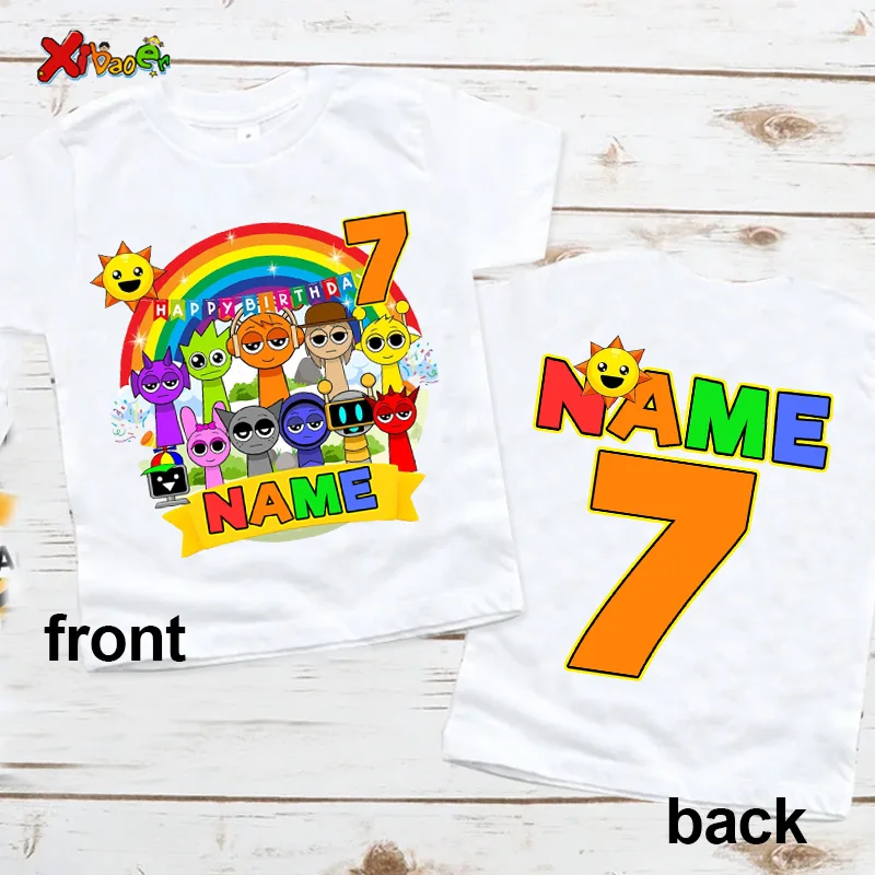 

7th Birthday Boy Shirt game Birthday Outfit gammer T-shirt Kids Matching Outfits Birthday T Shirt 8th 7th 10th 10 year Boy Shirt