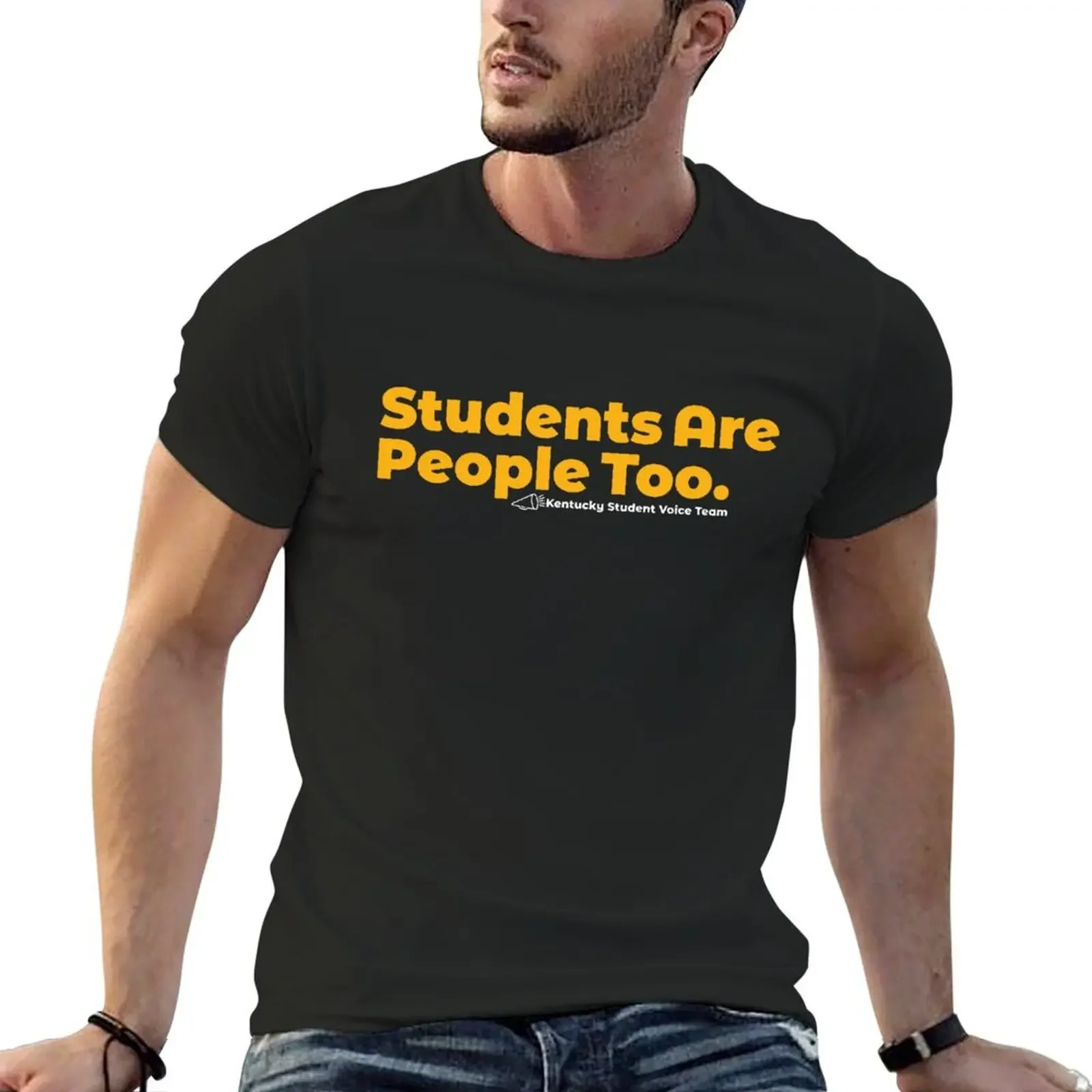 

Students Are People Too (Dark Apparel) T-Shirt shirts graphic oversized t shirt mens vintage t shirts