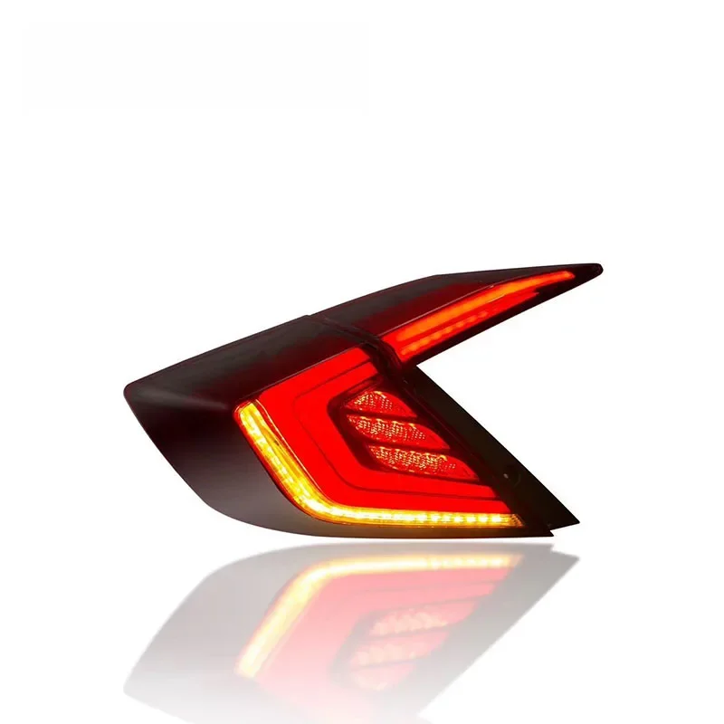 

DK MOTION Accessories Automobile Tail Lamp For Honda Civic 2016 2017 2018 2019 2020 Upgrade LED Honda Civic sedan Tail Lights